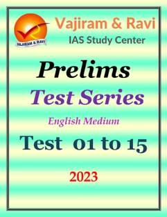 Vajiram & Ravi Prelims Test Series 01 To 15, English Medium
