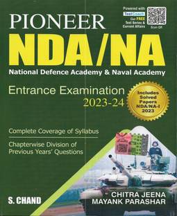 NDA / NA Entrance Exam 2023-2024 In English (Includes Solved Paper 2023)