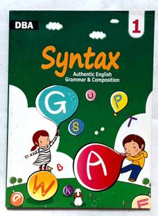 Syntax Authentic English Grammar & Composition Class-1(Old Like New Book)