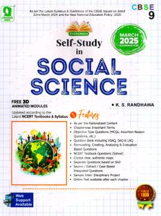 Evergreen CBSE Self Study In SOCIAL SCIENCE - Class 9 For 2025 Examination