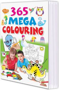 365 Mega Colouring Book For Kids : Colouring Book For Kids, Colouring Book For Children, Smart Colouring Book For Kids,