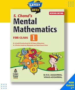 S.Chandu2019s Mental Mathematics For Class 1 For 2020-2021 Examination Paperback, R.S. Aggarwal & Vikas Aggarwal|New Latest Edition For 2025-2026