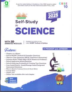 CBSE Self Study In Science: For Class 10.2025 March Examination