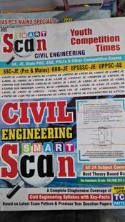 Ssc Je, Pre Mains, AE Upsc Ae, PSU,rrb Je, Upsssc,state Psc GATE, IES Civil Engineering Smart Scan English Medium