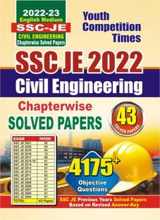 SSC JE 2023 Civil Engineering JE Chapterwise Solved Papers(English Medium)