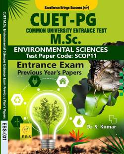 CUET PG M.Sc. Environmental Sciences (Test Paper Code-SCQP11) Entrance Exam Previous Year Papers (English Medium)