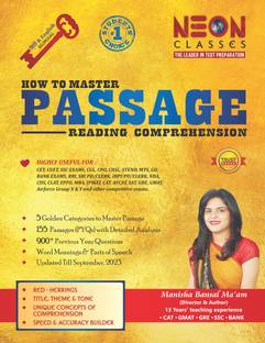 Passage- Reading Comprehension By Manisha Bansal For SSC CGL, CHSL, CPO,STENO, GD,MTS,CDS, Bank And Other Competitive Exams