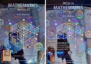 R.D. Sharma Mathematics & MCQs Mathematics For Class- 10 | 2025-26 Examination | [ Combo Pack Of 2]