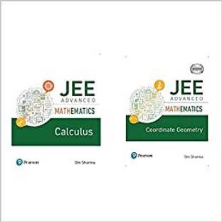 JEE Advanced Mathematics - Coordinate Geometry | By Pearson And JEE Advanced Mathematics - Calculus | First Edition| Included 1400+ Previous Year Questions| By Pearson Product Bundle