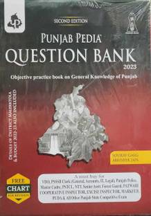 Punjab Pedia Question Bank 2023 ( Objective Practice Book On General Knowledge Of Punjab )