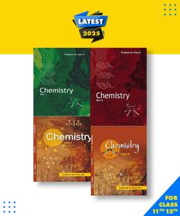 Ncert Chemistry Class 11&12 Set Of 4 Books Paperback, NCERT|New Latest Edition For 2025-2026