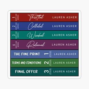 Dirty Air Series Combo ( Collided + Redeemed + Throttled + Wrecked + The Fine Print + Terms And Conditions + The Final Offer ) (Paperback, Asher Lauren)