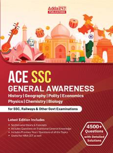 Ace SSC General Awareness For SSC CGL, CHSL, CPO, GD And Other Govt. Exams