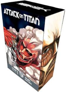 Attack On Titan Season 1 - Vol. 1,2,3,4