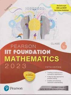 Pearson Iit Foundation Mathematics - 2023, For Class - 6, [5 Th Edition]