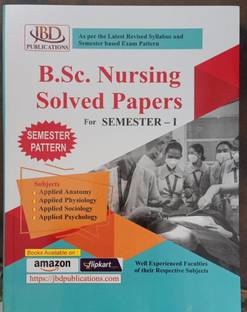 Jbd Bsc Nursing Sloved Paper For Semester -1 2023