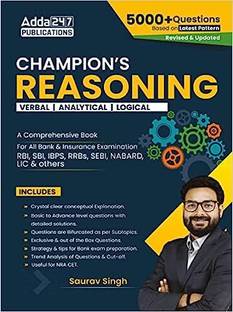 Champion's Reasoning Book For Bank & Insurance Exam By Adda247