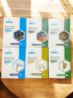 Aakash Momentum Booster For NEET 2025 | Class 11 & 12 | Set Of 6 Books (Physics, Chemistry, Biology - Part I & II)