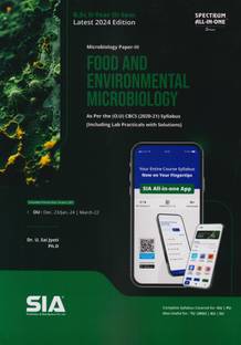 Food And Environmental Microbiology (Microbiology Paper-III) B.Sc II-Year III-Sem As Per The (O.U) CBCS (2020-21) Syllabus (Including LAB Practicals With Solutions) Latest 2024 Edition