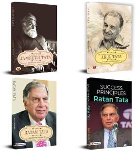 The World Of Tatas | Nation Building Thoughts | Success Principles | How They Built A Business Along With The Nation: Jamset Ji Tata | JRD Tata | Ratan Tata (Set Of 4 Books)
