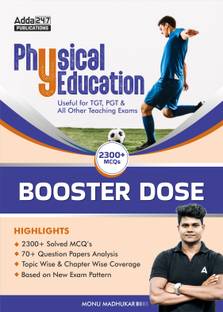 Physical Education Book With 2300+ MCQs Practice Booster Dose Useful For TGT, PGT, & Other Teaching Exams