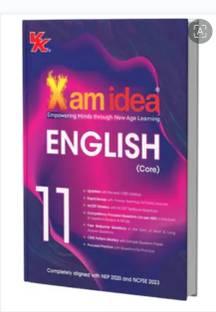 Xam Idea Class 11 English Core (2025–26) | Latest CBSE Syllabus| NEP 2020 & NCFSE 2023 Aligned | With Competency-Focused & Free Response Qs | Self-Assessment Tests (Paperback, Xam Idea)