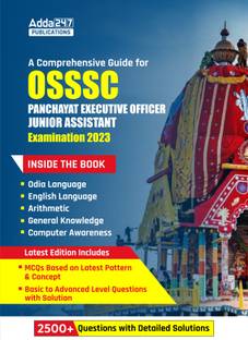 A Comprehensive Guide For OSSSC Panchayat Executive Officer & Junior Assistant Examination (English Printed Edition) By Adda247