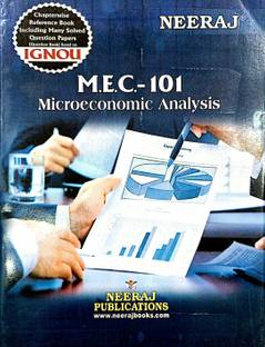 IGNOU MA Economics (MEC-101, Microeconomics Analysis )