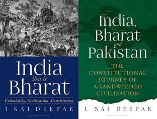 India That Is Bharat+India, Bharat And Pakistan