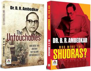 The Untouchables: Who Were They And Why They Became Untouchables? + Who Were The Shudras? (Set Of 2 Books In English)- Dr. B.R. Ambedkar