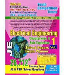 Electrical Engineering JE (Vol. -1) Chapterwise & Sub -Topicwise Solved Paper With Quick Revision Chart