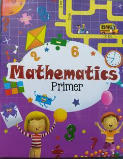 New- Mathematics Primer Book For All Children, Kids, Revision, Worksheet, Numbers, Multiplication Tables, Time, Indian Currency,