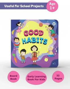 30 Basic Good Habits Book For Kids | Inculcate Kindness, Discipline, Fitness And Excercise | Children Books For 3 - 6 Year | Early Childhood Education