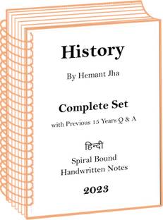 IAS Mains Question And Answers With History Optional Class Notes Hemant Jha 2023