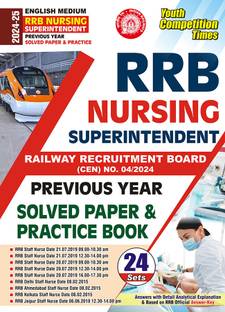 2024-25 RRB Nursing Solved Papers And Practice Book 288 495 E