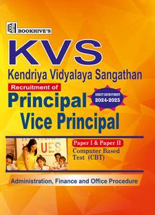 Finance And Office Procedure - KVS Kendriya Vidyalaya Principal/Vice Principal Recruitment 2024-2025 Administration ,