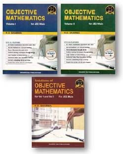 R.D. Sharma Objective Mathematics Book Vol-1 & 2 + Solution , August- 2022