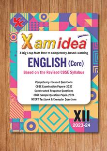 Xam Idea English Core Class 12 Book | CBSE Board | Chapterwise Question Bank | Based On Revised CBSE Syllabus | NCERT Questions Included | 2023-24 Exam
