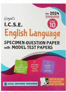 ICSE English Language Specimen Question & Model Test Papers-10