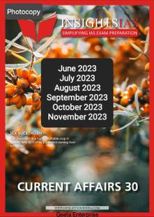 Insights Current Affairs 30 June To November 2023 Photocopy