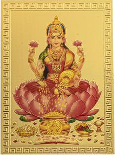 HAWAI Shree Laxmi 24k Gold Pocket Plated Yantra