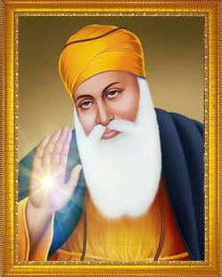 Darsh Craft Guru Nanak Dev Religious Frame