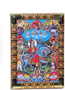 Dharmikk Shri Jaharveer Goga ji Photo Frame | Pocket size photo frame Religious Frame