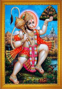 lyrarts HANUMANJI Religious Frame