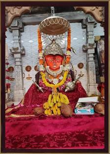 FRAMTASTIC BAGESHWAR BALA JI PHOTO FRAME | SMALL SIZE Religious Frame