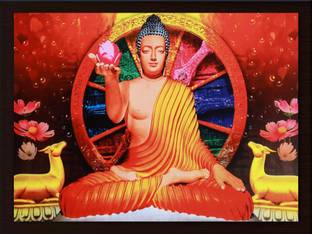 Rayno craft Lord Buddha Religious Frame