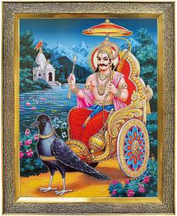 koshtak Shani Dev Ji / Surya Putra Shani Dav Religious Frame