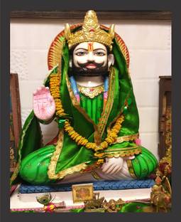 दर्श क्राफ्ट रामदेव बाबा/बाबा रामदेव फोटो फ्रेम,रामदेव जी फोटो,रामदेवपिर रिलीजियस फ्रेम
