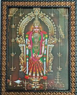 VGS MARKETINGS Goddess Kanyakumari Amman Religious Frame