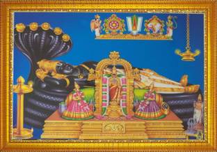 jog craft sri ranganatha swamy photo frame, thiruvaranga tirupati photo frame Religious Frame